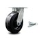 Service Caster 6 Inch Kingpinless Phenolic Wheel Swivel Caster with Swivel Lock SCC-KP30S620-PHR-BSL - alternate 1